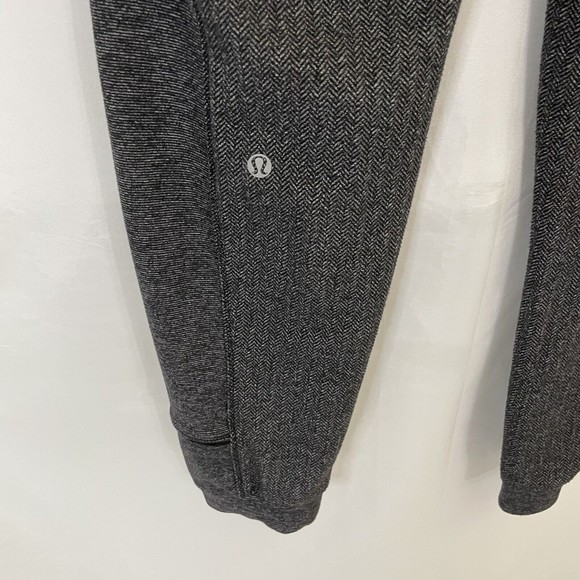 Lululemon Base Runner Black Rulu Pant Jogger Sz 6 Casual sweatpants draw string - Picture 4 of 6